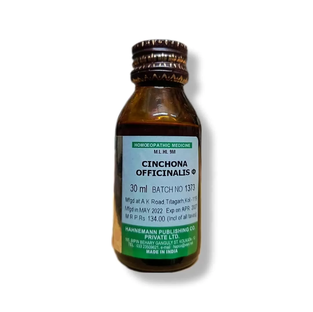 cinchona officinalis Q (china Q)