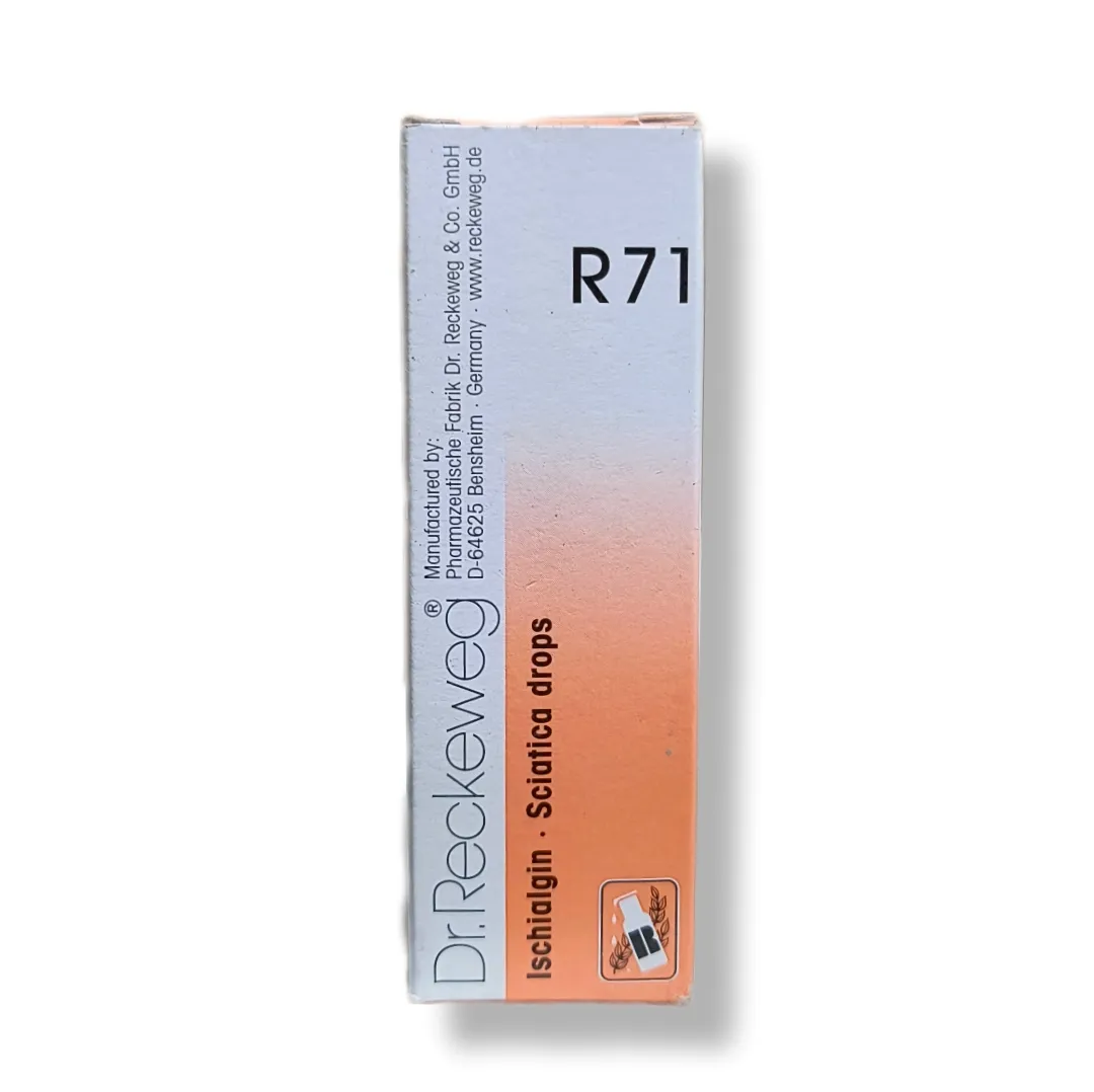 R71 - Sciatica Drop | Dr. Reckeweg