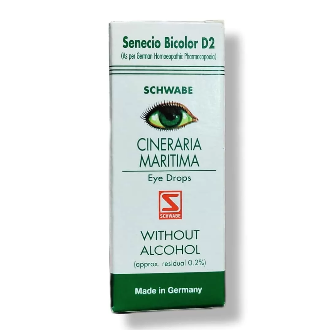 Schwabe Cineraria Maritima Eye drops (without alcohol)