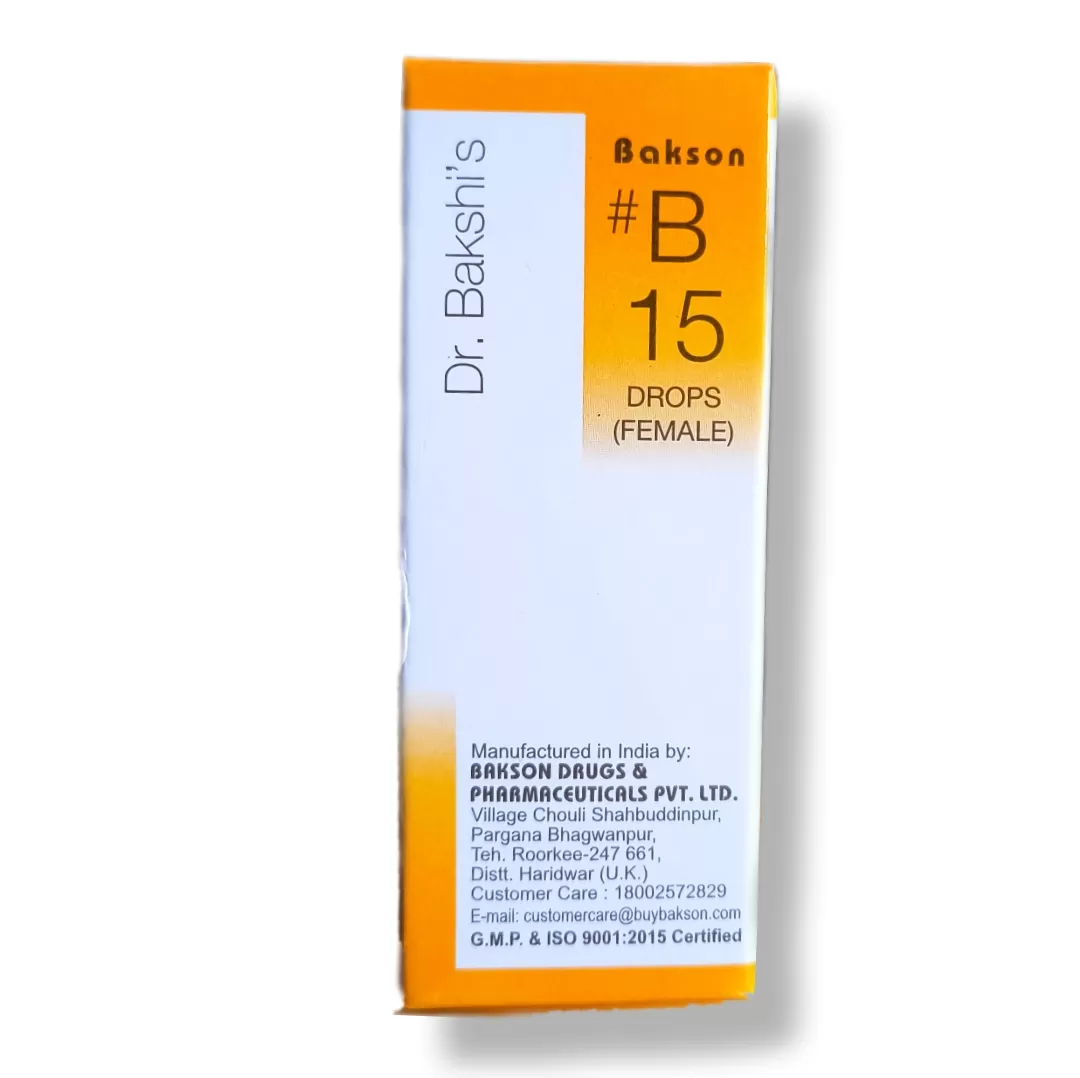 B 15 drops