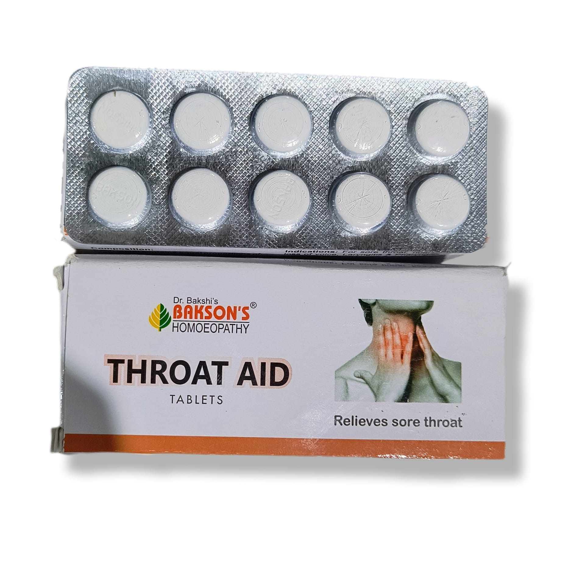 bakson's Throat Aid tablet